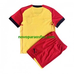 Camisolas RC Lens Criança Casa 2022-2023 Manga Curta