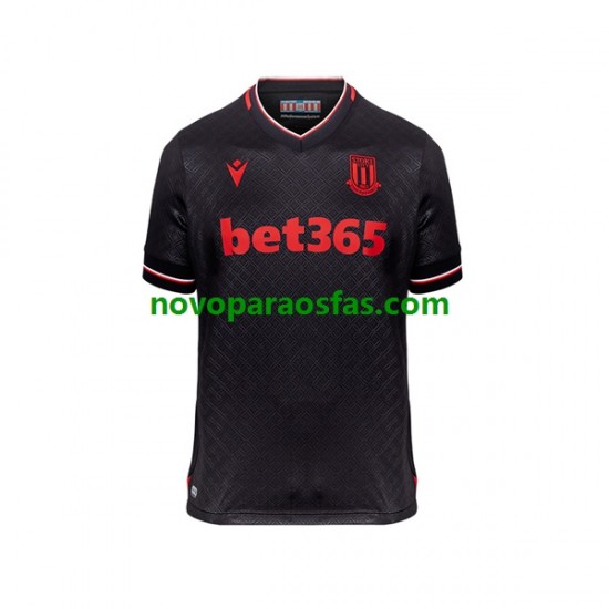 Camisolas Stoke City Homem Visitante 2022-2023 Manga Curta