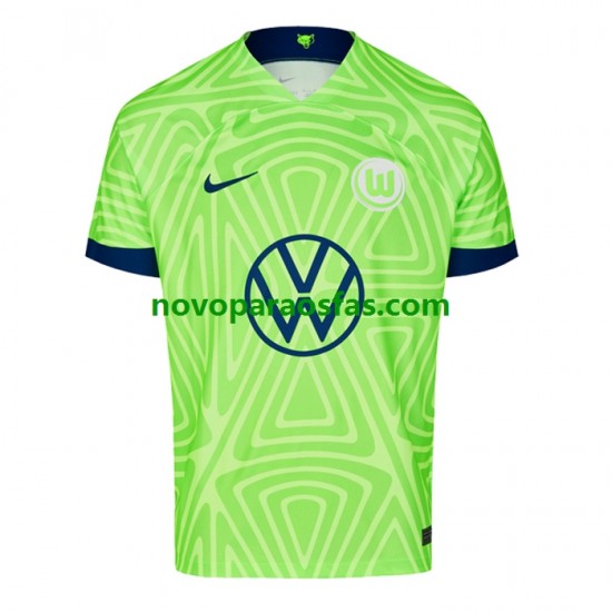 Camisolas VfL Wolfsburg Homem Casa 2022-2023 Manga Curta