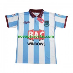 Camisolas West Ham United Retro Homem Visitante 1991-1992 Manga Curta