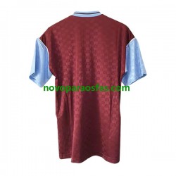 Camisolas West Ham United Retro Homem Casa 1989-1990 Manga Curta