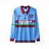 Camisolas West Ham United Retro Homem Casa 1995-1996 Manga Comprida