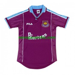 Camisolas West Ham United Retro Homem Casa 1999-2001 Manga Curta