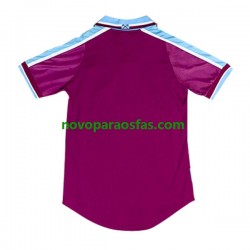 Camisolas West Ham United Retro Homem Casa 1999-2001 Manga Curta