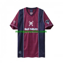 Camisolas West Ham United Iron Maiden Retro Homem Visitante 2011 Manga Curta