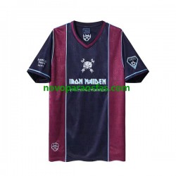 Camisolas West Ham United Iron Maiden Retro Homem Casa 2011 Manga Curta