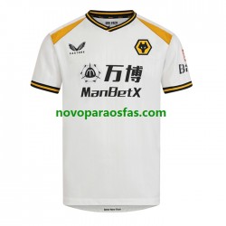 Camisolas Wolverhampton Wanderers Homem Alternativo 2022-2023 Manga Curta