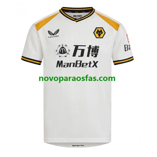Camisolas Wolverhampton Wanderers Homem Alternativo 2022-2023 Manga Curta