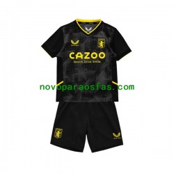 Camisolas Aston Villa Criança Alternativo 2022-2023 Manga Curta