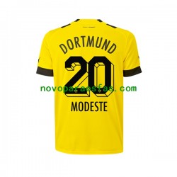Camisolas Borussia Dortmund Anthony Modeste 20 Homem Casa 2022-2023 Manga Curta
