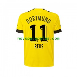 Camisolas Borussia Dortmund Marco Reus 11 Homem Casa 2022-2023 Manga Curta
