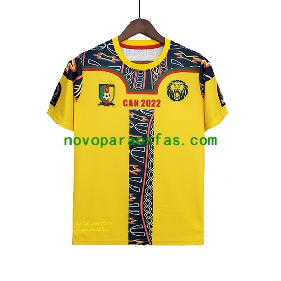 Camisolas Camarões Special Homem Casa 2022 Manga Curta