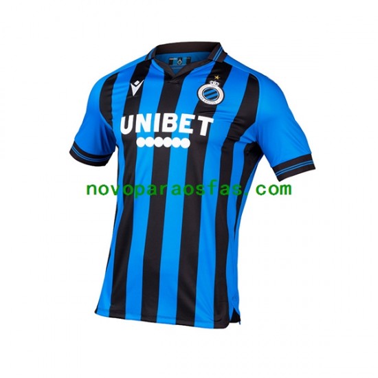 Camisolas Club Brugge Homem Casa 2022-2023 Manga Curta