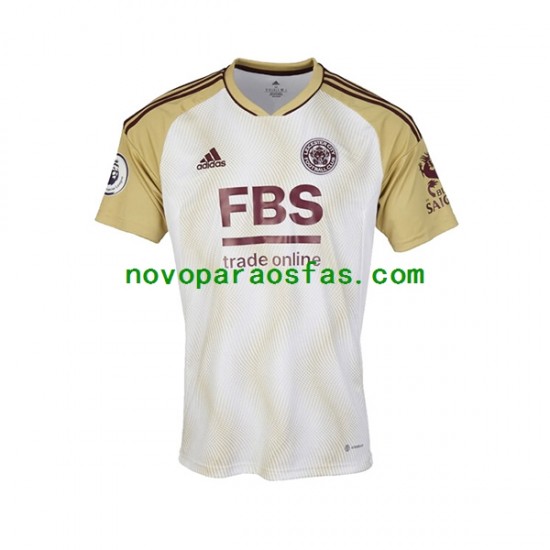 Camisolas Leicester City Homem Alternativo 2022-2023 Manga Curta