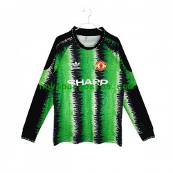 Camisolas Manchester United Guarda-redes Retro Homem Casa 1990-1991 Manga Comprida