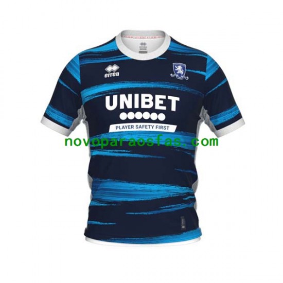 Camisolas Middlesbrough Homem Visitante 2022-2023 Manga Curta