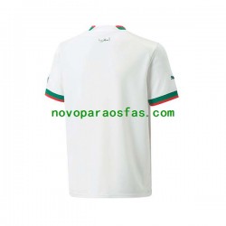 Camisolas Marrocos Homem Visitante Copa do Mundo 2022 Manga Curta