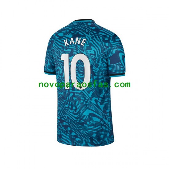 Camisolas Tottenham Hotspur Harry Kane 10 Homem Alternativo 2022-2023 Manga Curta
