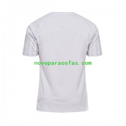 Camisolas Dinamarca Homem Visitante Copa do Mundo 2022 Manga Curta