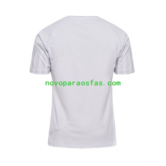 Camisolas Dinamarca Homem Visitante Copa do Mundo 2022 Manga Curta