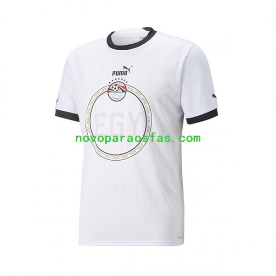 Camisolas Egito Homem Visitante 2022 Manga Curta