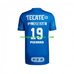 Camisolas Tigres UANL Guido Pizarro 19 Homem Visitante 2022-2023 Manga Curta