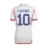 Camisolas Bélgica Eden Hazard 10 Homem Visitante Copa do Mundo 2022 Manga Curta