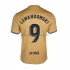 Camisolas FC Barcelona Lewandowski 9 Homem Visitante 2022-2023 Manga Curta