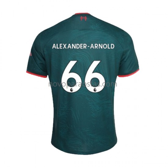 Camisolas Liverpool Alexander-Arnold 66 Homem Alternativo 2022-2023 Manga Curta