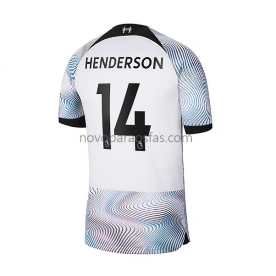 Camisolas Liverpool Henderson 14 Homem Visitante 2022-2023 Manga Curta