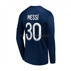 Camisolas Paris Saint-Germain Messi 30 Homem Casa 2022-2023 Manga Comprida