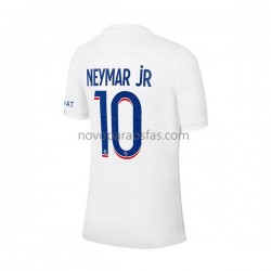 Camisolas Paris Saint-Germain Neymar Jr 10 Homem Alternativo 2022-2023 Manga Curta