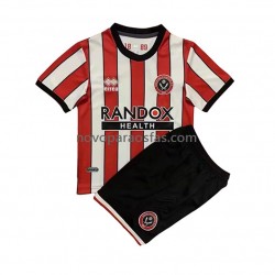 Camisolas Sheffield United Criança Casa 2022-2023 Manga Curta