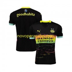 Camisolas PSV Eindhoven Homem Visitante 2024-2025 Manga Curta