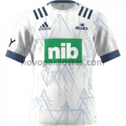 Camisolas Auckland Blues Rugby Visitante 2020 Manga Curta