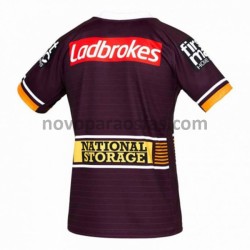 Camisolas Brisbane Broncos Rugby Casa 2021 Manga Curta
