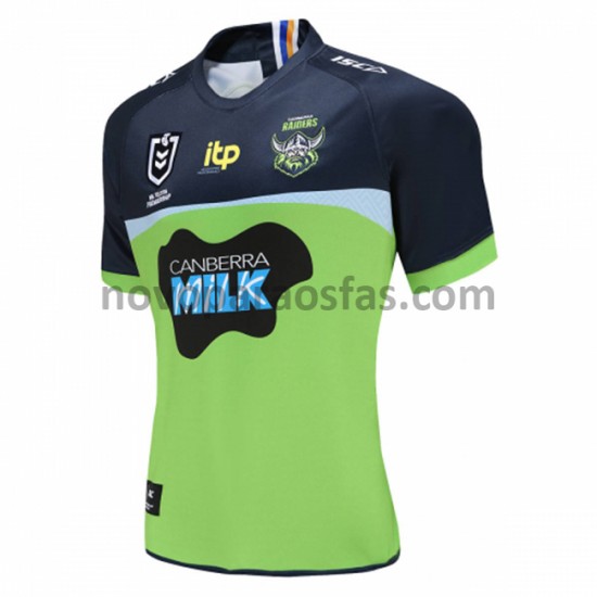 Camisolas Canberra Raiders Rugby Visitante 2021 Manga Curta