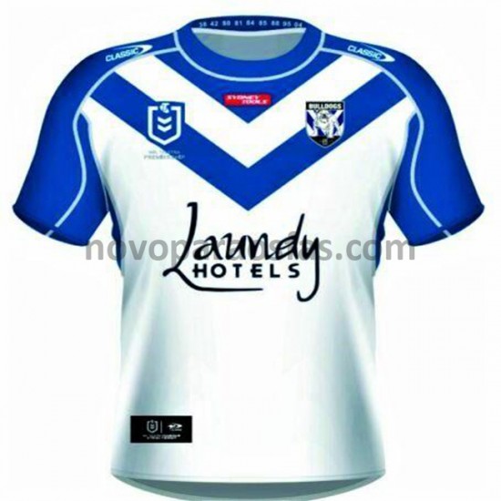 Camisolas Canterbury Bulldogs Rugby Casa 2021 Manga Curta