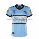Camisolas Cronulla Sutherland Sharks Rugby Casa 2021 Manga Curta