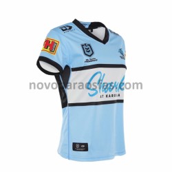 Camisolas Cronulla Sutherland Sharks Rugby Casa 2021 Manga Curta