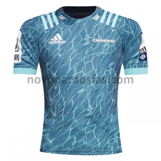 Camisolas Crusaders Rugby Visitante 2020 Manga Curta