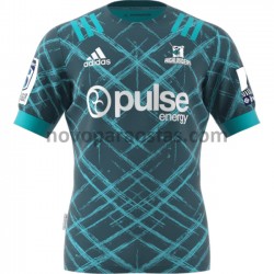 Camisolas Dunedin Highlanders Rugby Visitante 2020 Manga Curta