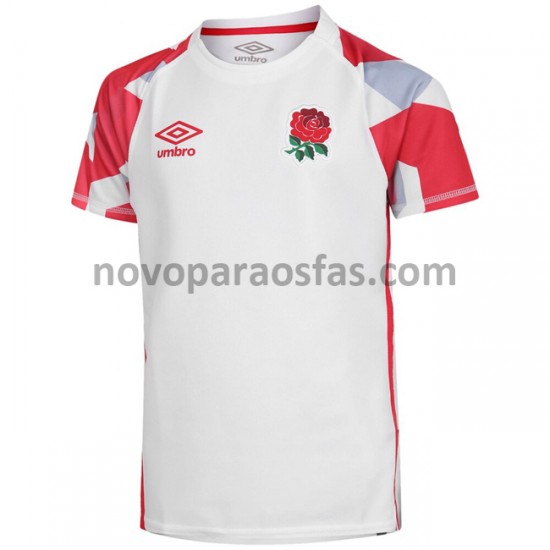 Camisolas Inglesa Rugby 7S Casa 2020-2021 Manga Curta