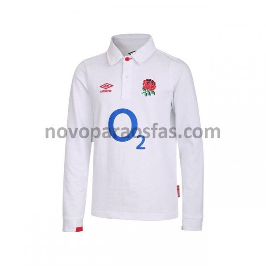 Camisolas Inglesa Rugby Classic Casa 2020-2021 Manga Comprida