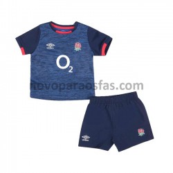Camisolas Inglesa Rugby Criança Visitante 2020-2021 Manga Curta