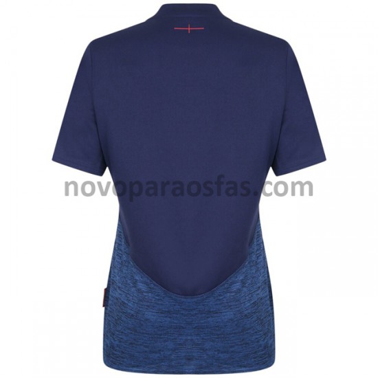 Camisolas Inglesa Rugby Mulher Visitante 2020-2021 Manga Curta