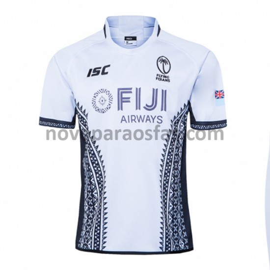 Camisolas Fijiana Rugby Casa 2020 Manga Curta