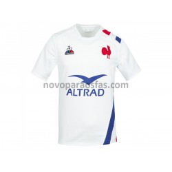 Camisolas Francesa Rugby Visitante 2021-2022 Manga Curta