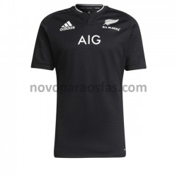 Camisolas Neozelandesa Rugby Casa 2020-2021 Manga Curta