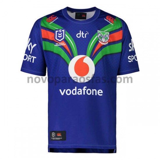 Camisolas New Zealand Warriors Rugby Casa 2021 Manga Curta